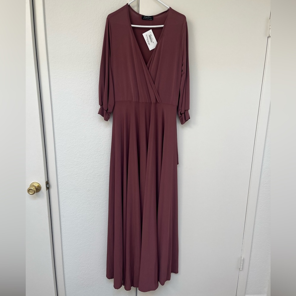 Brigitte Briana Wrap Dress